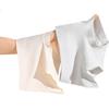 LANGSHA 80S Pure Cotton Women's Boxer Briefs 3-Pack High Waist Tummy Control Hip Lift Postpartum Extended Crotch XL
