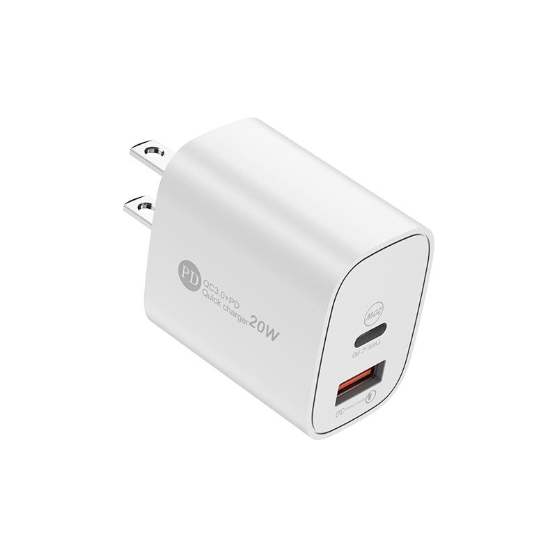 

Быстрая зарядка PD 20 Вт для iPhone 16 15 14 13 Pro Max Plus Samsung Xiaomi Huawei Зарядные устройства Type C USB C для быстрой зарядки Аксессуары для телефонов US Plug белый