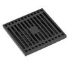 Shower Floor Drain Copper Odorproof Black Large Displacement Floor Drain Set for Bathroom Toilet