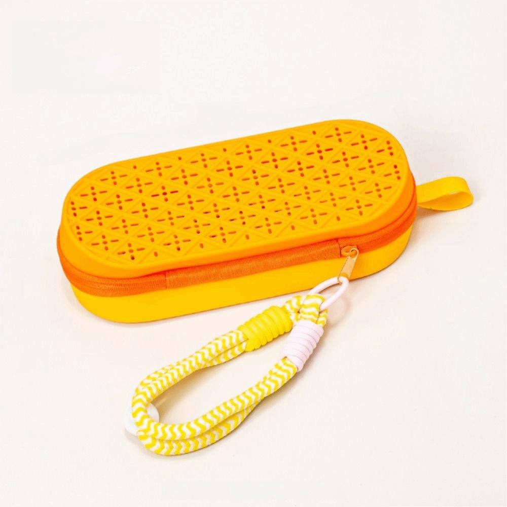 Large Capacity Swimming Glasses Case Drain Hole Swim Goggle Storage Box Travel