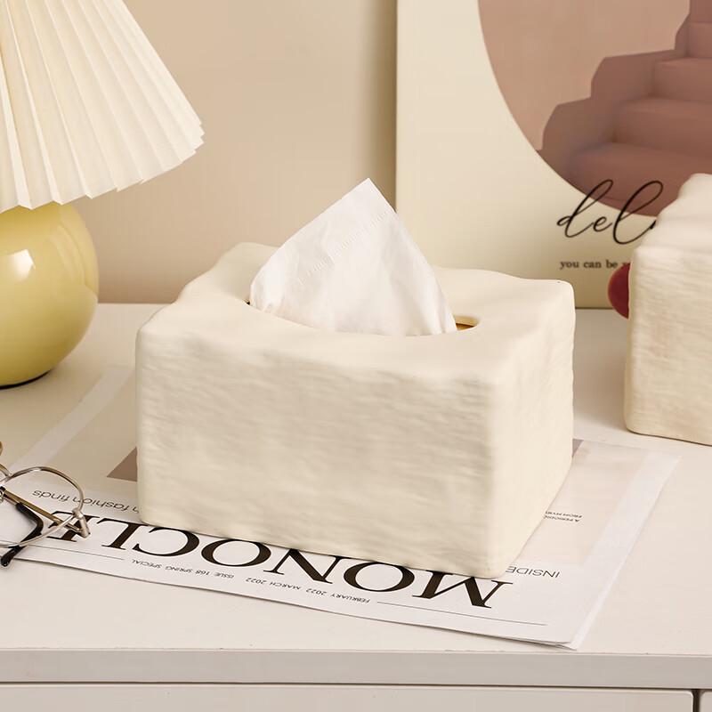 Leichte Luxus Keramik Taschentuchbox mit Obstteller