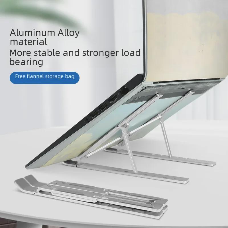 "Suport de răcire pliabil din aluminiu Black Myth pentru laptop"