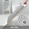 Badmattor Rose Flower Präglat badrum Badmatta Flanell Halkfri matta i badkar Golvmatta Duschrum Dörrmatta Memory Foam Pad Tvättbar matta