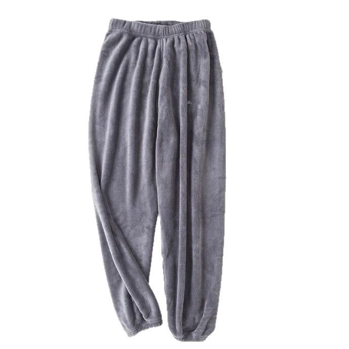 Women's Winter Coral Fleece Pajama Pants - Fleece-Lined, Thick, and Cozy Sleepwear