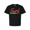 Surf Los Angeles Grafik T-Shirt Unisex Kurzarm-T-Shirt Für Männer Frauen Lässig Wir