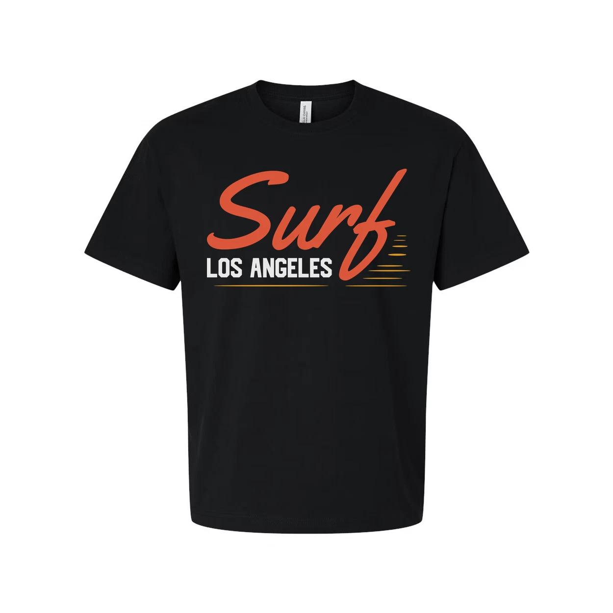 

Surf Los Angeles Graphic T Shirt Unisex Short Sleeve Tee For Men Women Casual We XL