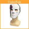 Sally Face Latexmaske til Kostumefest Med Halvansigtsdesign Til Teaterforestillinger