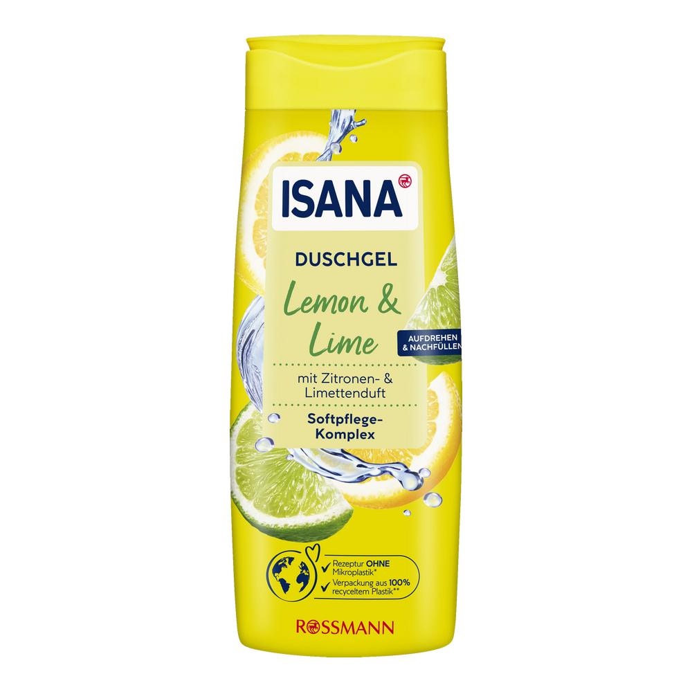 Isana Shower Gel Lemon & Lime 300Ml