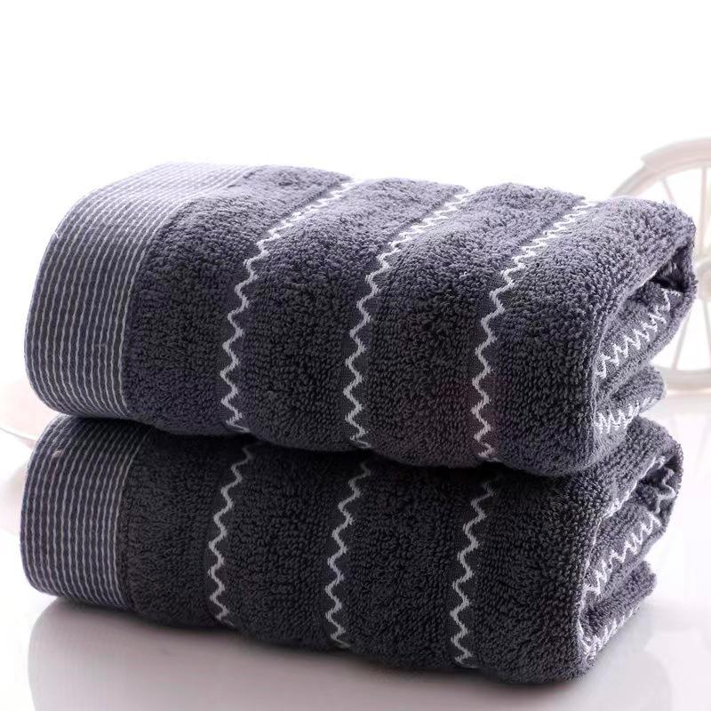 Cotton Face Bath Towel Thick Soft Cotton Towel Stripe AVE