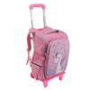 Kids Trolley Backpack Detachable Large Capacity School Bag 2 Wheels Rolling Kids School Bag for