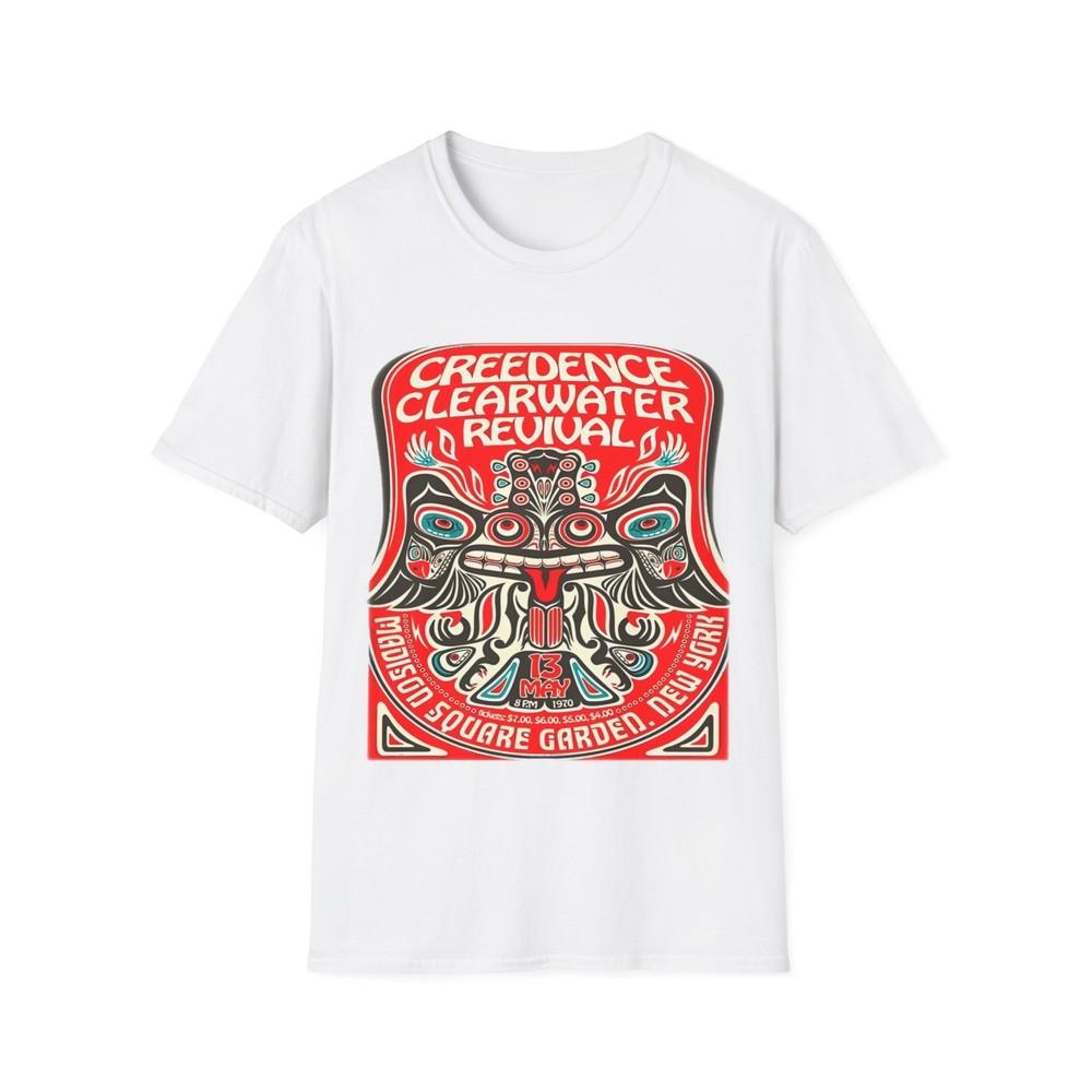 Унисекс футболка из мягкого хлопка. CCR, Creedence Clearwater Revival Унисекс Футболка XXXXL