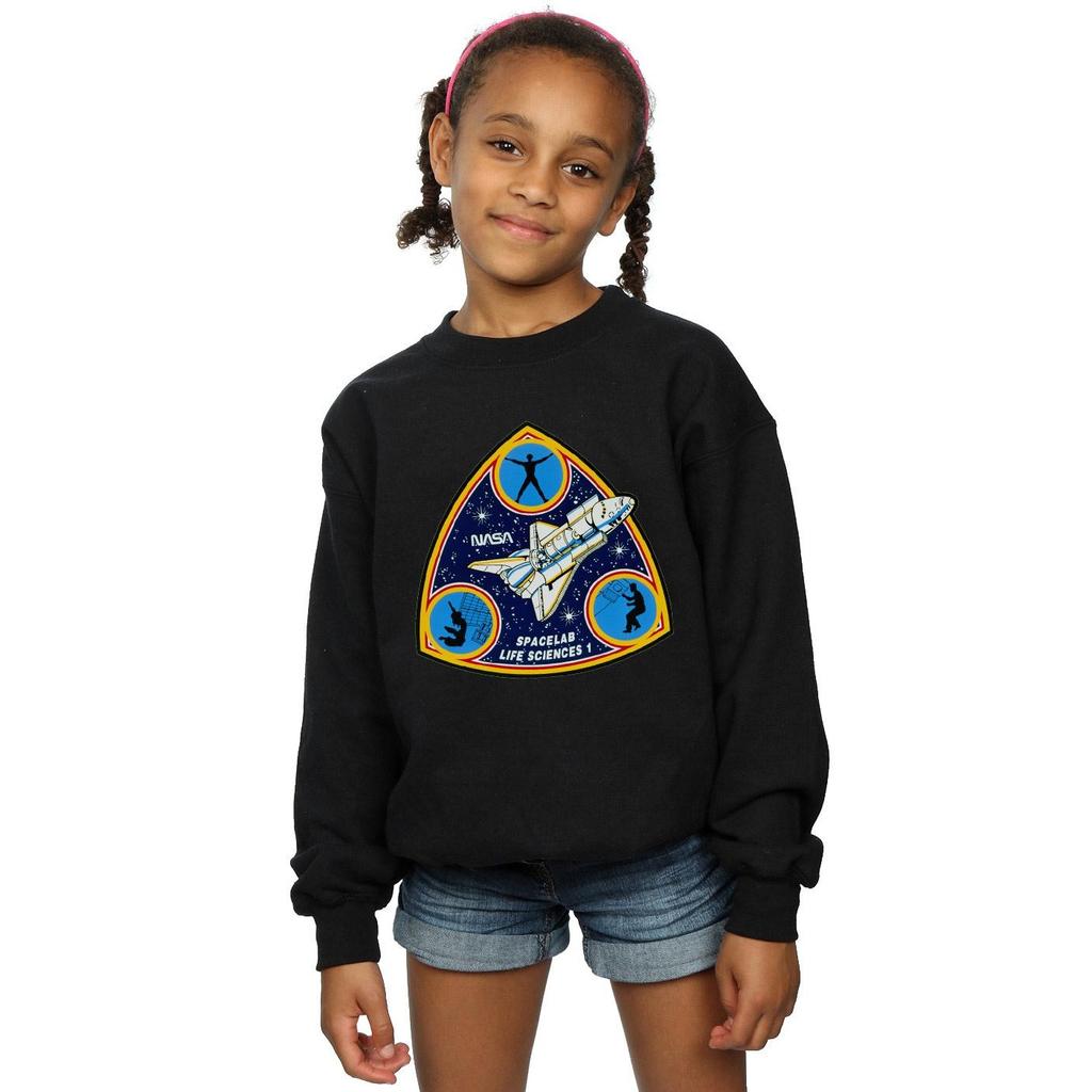 NASA Girls Classic Spacelab Life Science Sweatshirt