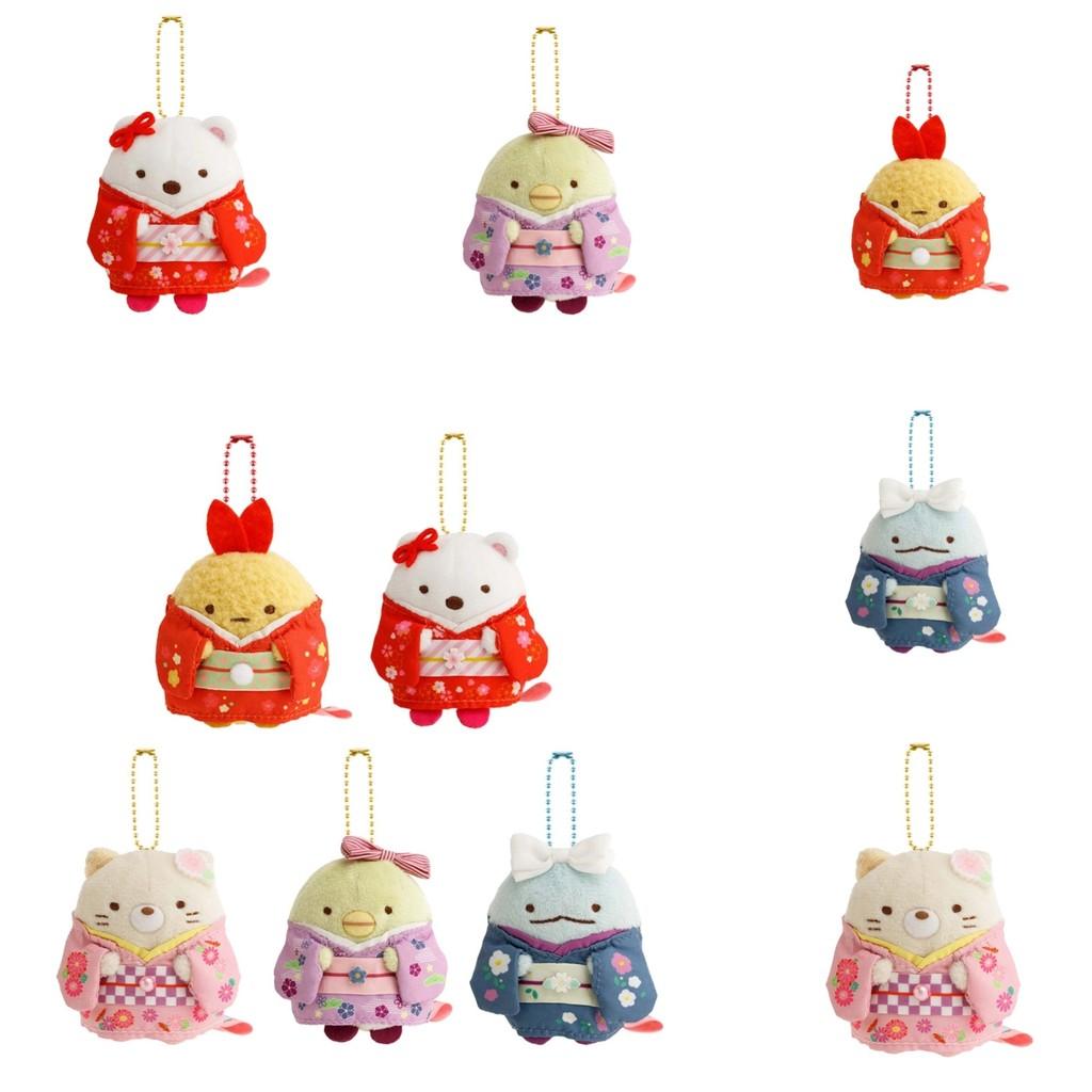 Sumikkogurashi Plush Wafuku Toy Cartoon Animal Gift Backpack Keychain Pendant