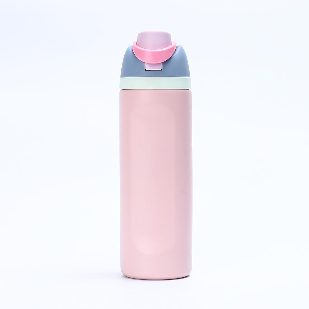 nsulated 304 Stainless Steel Water Bottle with Straw, BPA-Free Sports Water Bottle, Great for Travel, 24 Oz, thermos