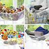 Toy Storage Hammock Large Mesh Toys Holder Hanging Stuffed Animal Net Organizer Room Bedroom Decor Teddy Squishmallow Holder