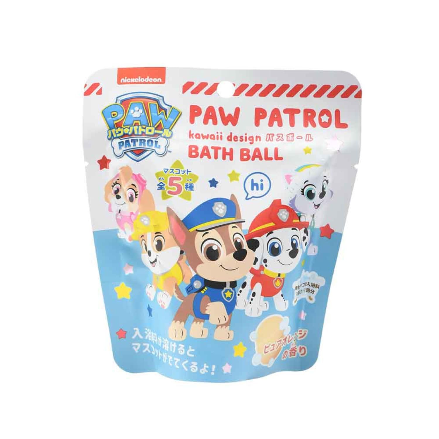 Nor Corporation Paw Patrol Kawaii Design Bath Bomb PAW0801