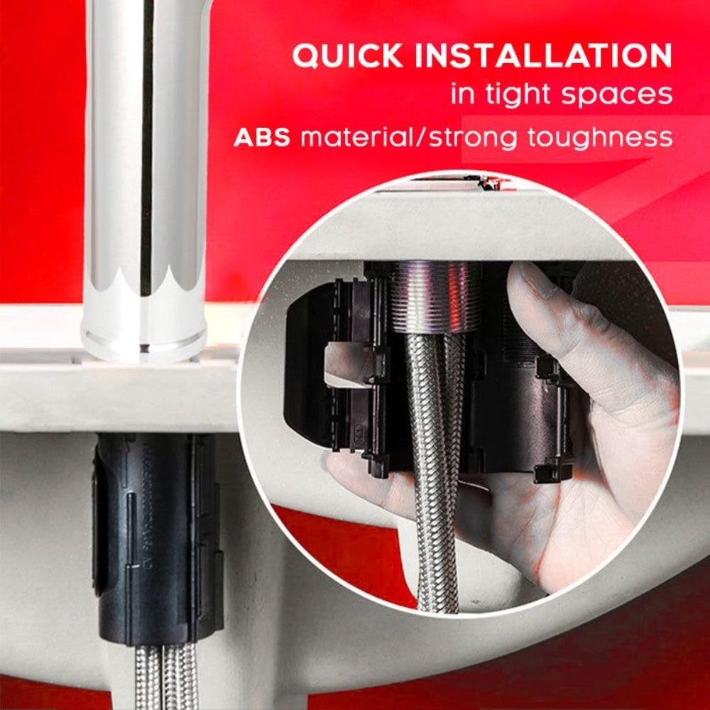 Kit Fastening Circlip Faucet Installation Fastener Repair Tool Faucet Anti-loosing Fixed Base Nut