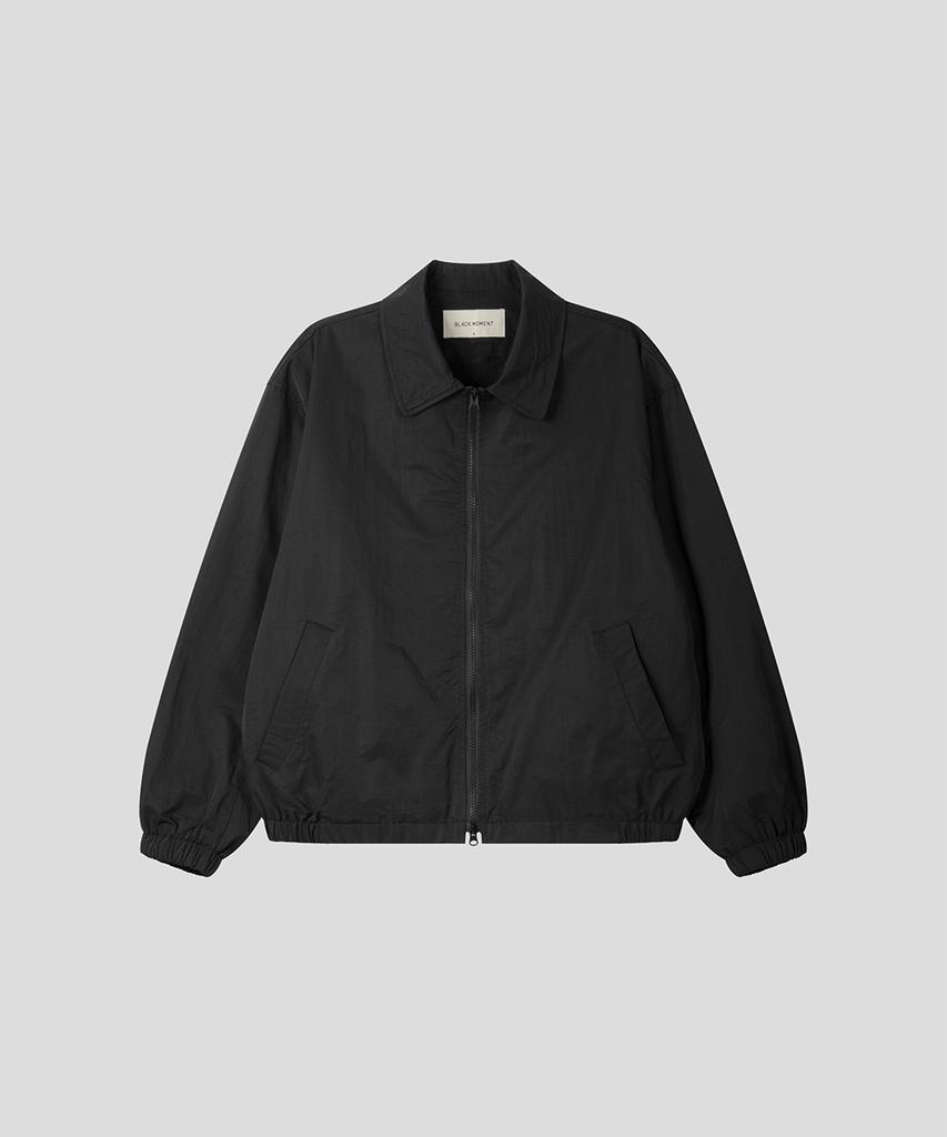 Black Moment Signature Nylon Oversized Blouson 2Way [Black]