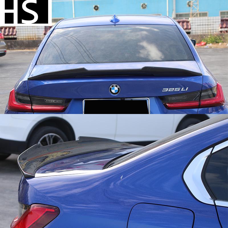 BMW 3 Series G20/G28 M3 G80 PSM Style Carbon Fiber Rear Wing Spoiler (2019+)