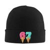 Baseball Drip Ice Cream 67 Baseball Knit Hat  Beanie Hats Hippie Warm Soft Unisex Bonnet Hats Spring Graphic Cool Caps Gift