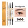 Ultra-Fine 3D Smudge-Proof Double-Ended Eyebrow Pencil with Triangle Tip