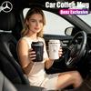 Taza de Café de 380ML para Coche Termo Aislado de Acero Inoxidable 304 Para GLC X253 X254 Clase C W205 W206 Clase A W177 GLA CC1