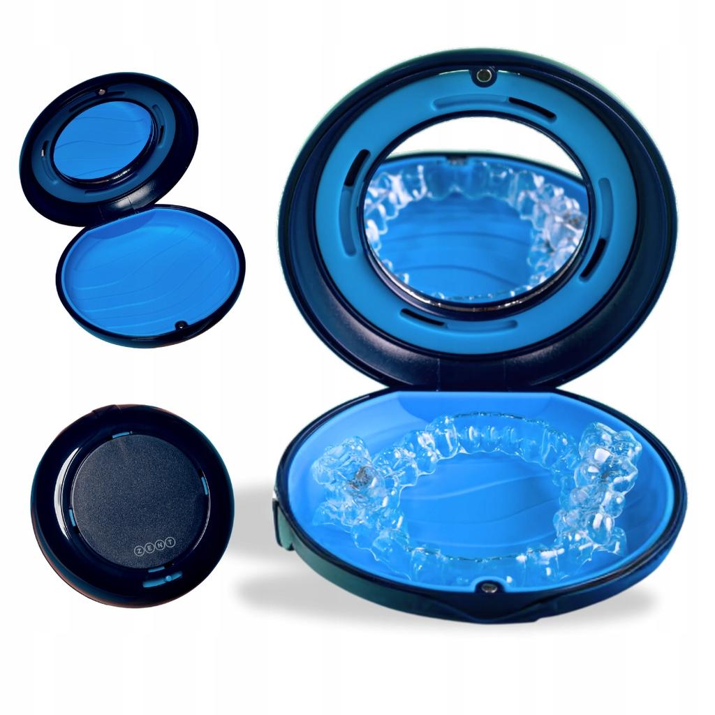 Zent Blue Camera Case With Mirror