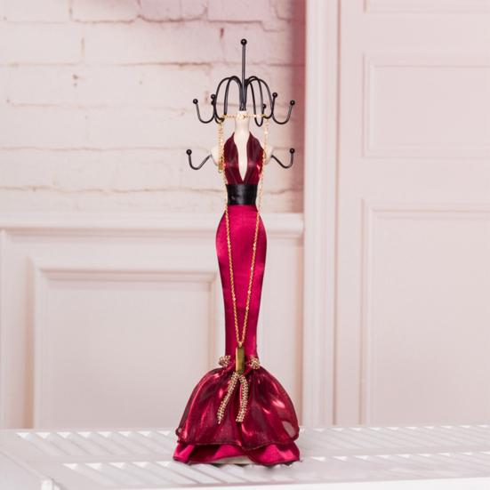 

Элегантная подставка для ювелирных изделий, широкое применение, съемный популярный популярный держатель для ювелирных изделий уникальной формы для настольного компьютера