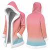 Men's Casual Gradient Print Jacket for Fall and Winter Outdoor and Everyday Wear