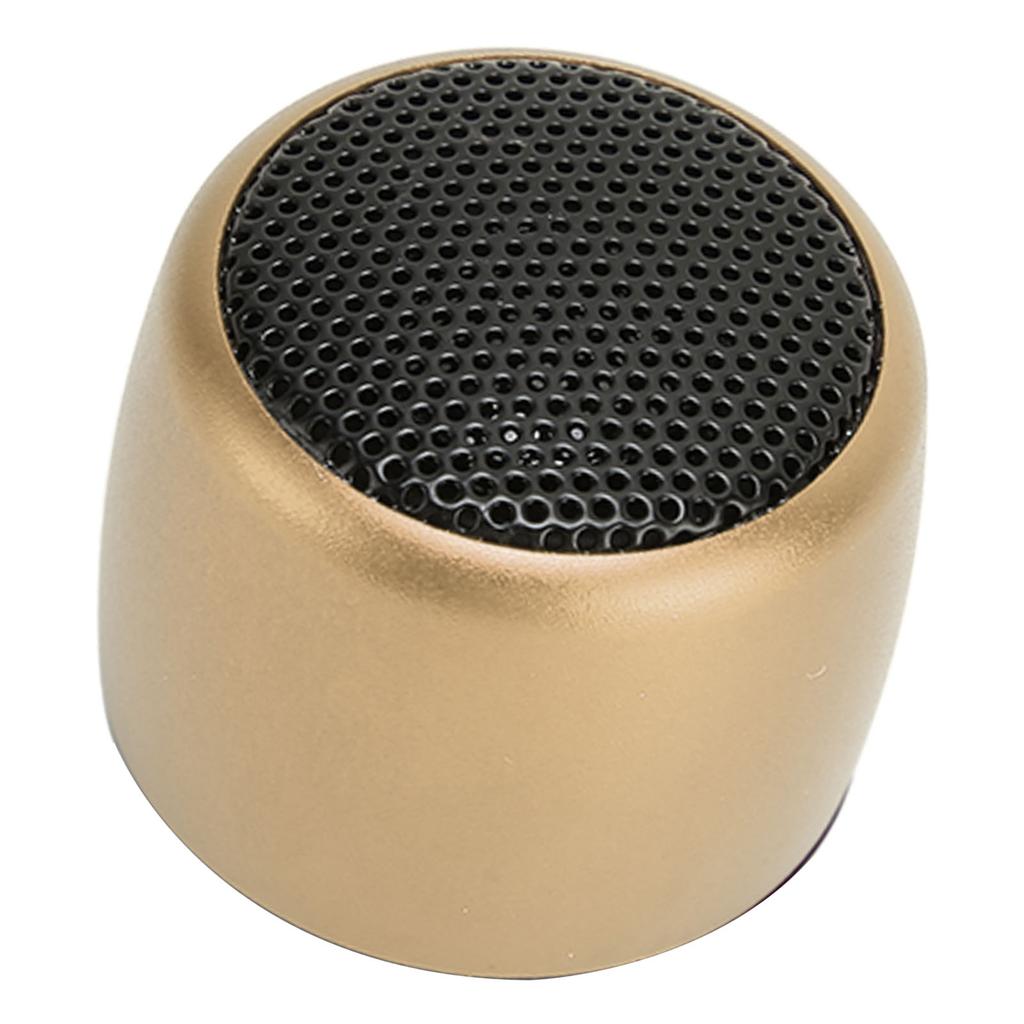 Mini Bluetooth Lautsprecher Schwerer Subwoofer USB Wiederaufladbar Metall Tragbarer Kabelloser Lautsprecher für Telefon