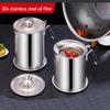 Jingzhouyuan 304 Stainless Steel Oil Filter Pot