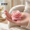 Stable Base Rose Ornament Flower Ornament, Non-Slip Compact 3D Printed High-end Textured Figurine Durable PLA Creative Artwork, for Home
