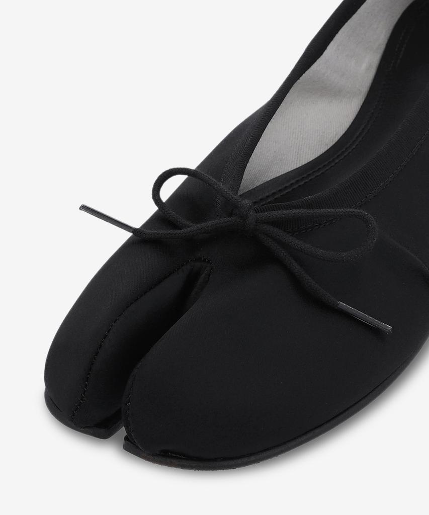 Maison Margiela New Tabi Ballerina Flat Shoes - Black / S58Wz0155P7551T8013