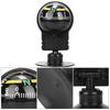 2PCS LC282 ABS Portable Car Compass Guide Ball with Suction Cup Outdoor Navigation Tools