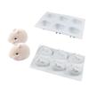 12 Carrot Rabbit Mousse Cake Molds for Easter Dessert Baking