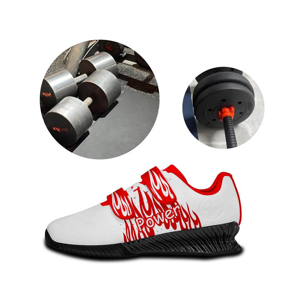 JZ-0001 Buty do podnoszenia ciężarów z rzepem, antypoślizgowe, na przysiady, transgraniczne