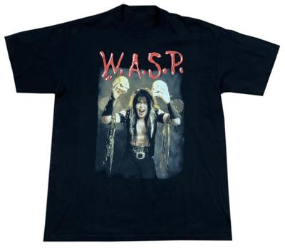 Vintage 90s W.A.S.P Band Gift For Fan Black All Size T-Men Shirt Unisex T-Shirt
