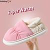 Cotton Slippers Winter Waterproof Leisure Thickening Non-slip Indoor Thickening Home Warmth