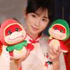God of Wealth Snake Plush Doll Toy Fruits Lucky Snake Plushies Doll  Children