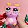 Unique Decompression Toy Keychain Little Dragon Big Eyes Fidget Toy New Squeeze Dragon Doll
