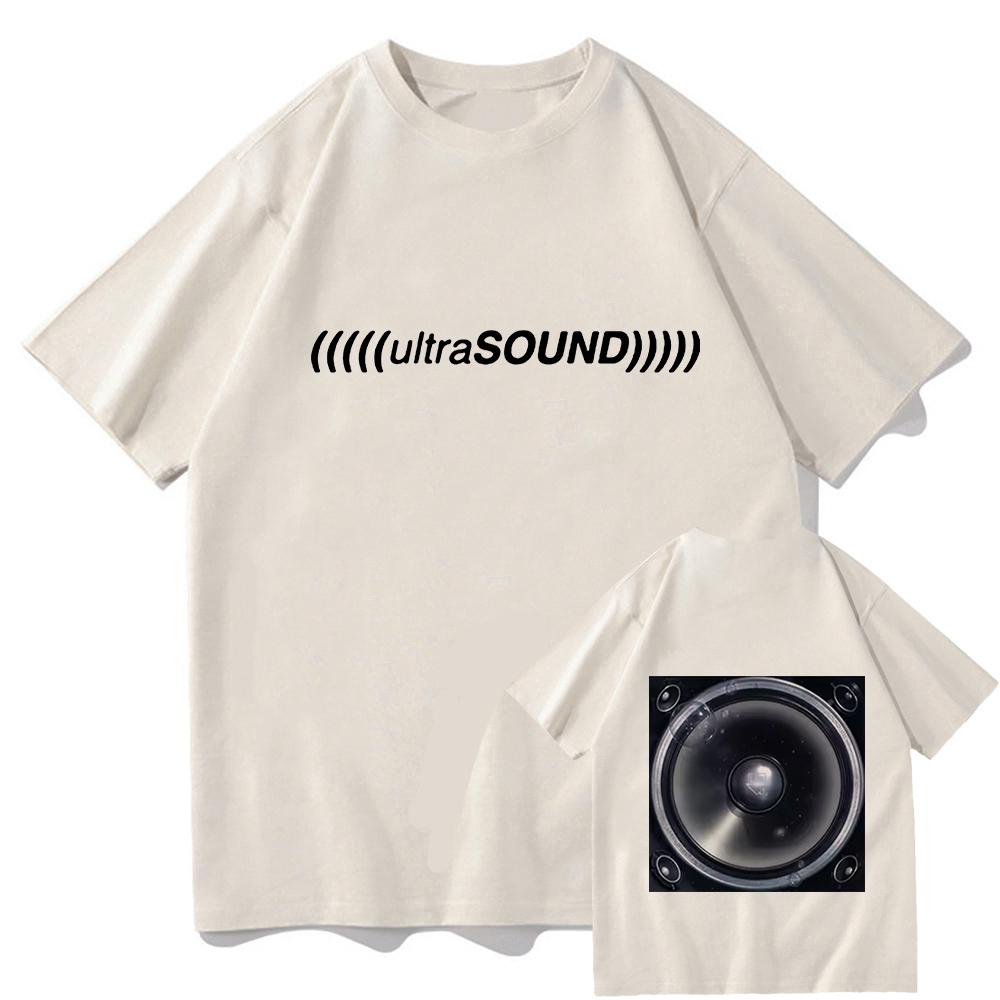 The Neighbourhood (((((ultraSOUND))))) Tshirts Short Sleeve Cotton Female T-shirt Unisex Streetwear Band Graphic Print Loose Tee