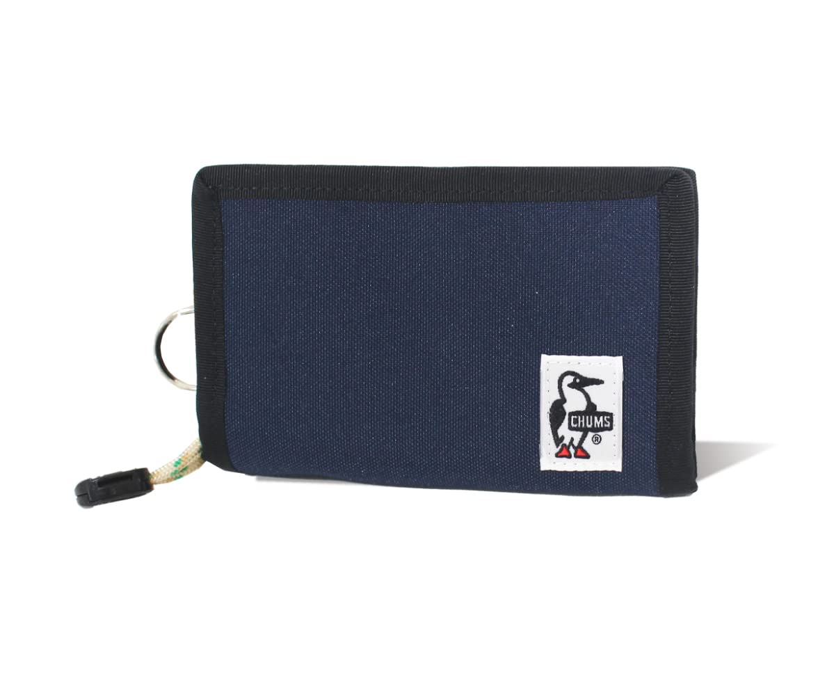 

Recycled Card Wallet Card Case Bifold Wallet Coin Purse Coin Case [CHUMS] CH60-3571 (N001 Navy)