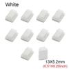 10Pcs Fixing Clip Table Desk Storage Cord Management Cable Clamp Wire Tie Self-adhesive Cable Clips