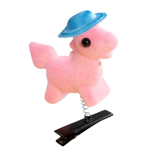 

Заколка для волосся дівчини Весняний дизайн Декор літаючий кінь Шпилька для волосся Жіночі М яка Зручна Багаторазові Аксесуари для волосся