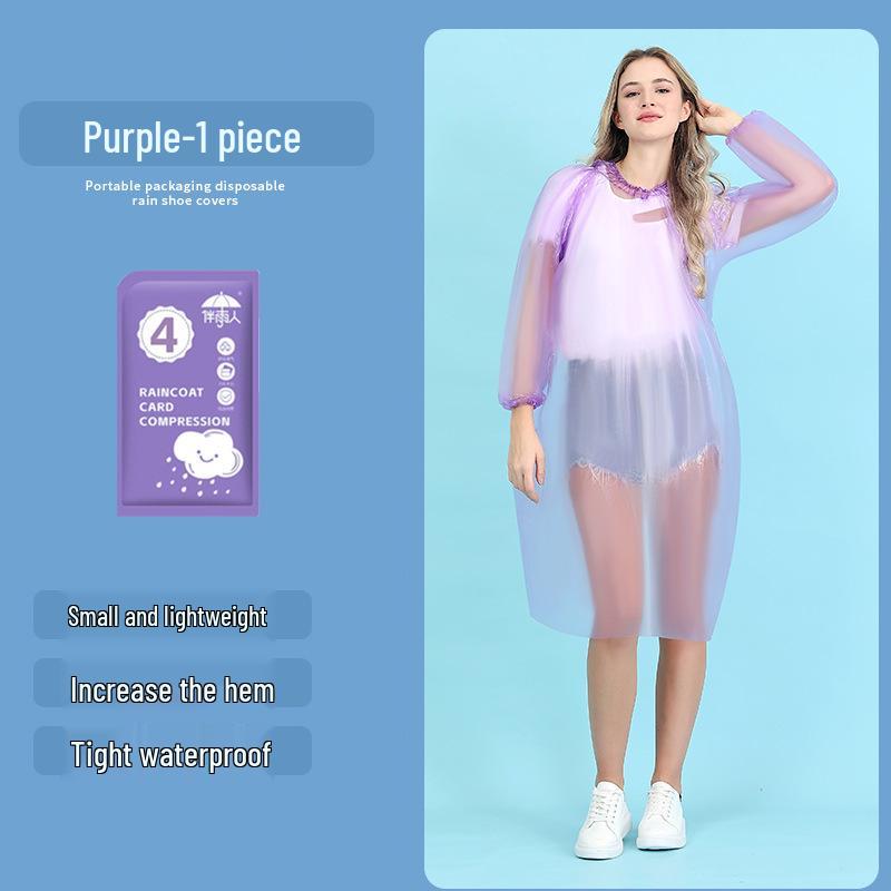 Huse de pantofi portabile, impermeabile, groase, transparente, de unică folosință - Ambalate individual pentru uz exterior