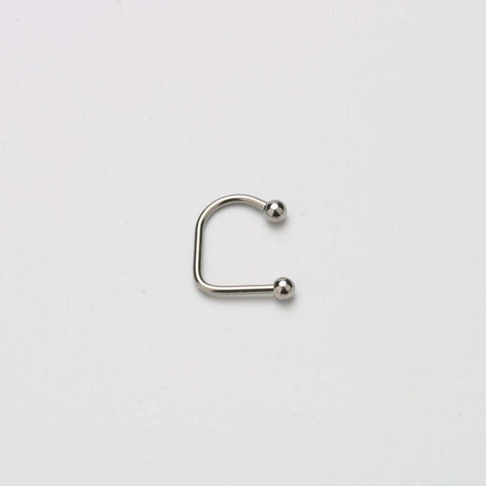 Piercing do bradavek, hypoalergenní, korejský piercing do rtů, šperky pro ženy, nosní kroužek ve tvaru U, piercing do rtů