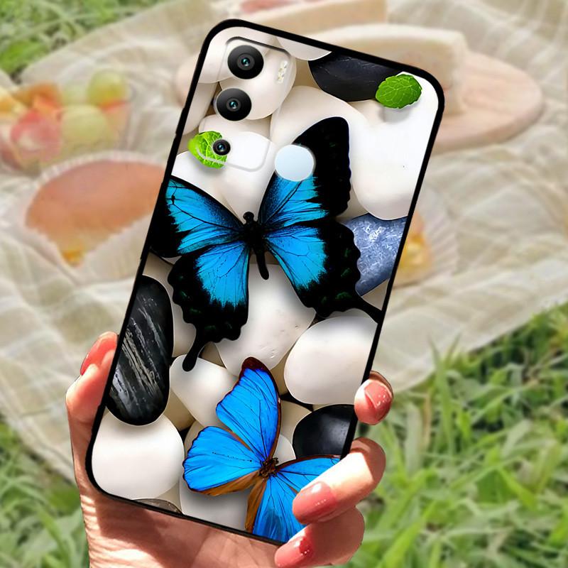 For Infinix Hot 12i Case 12 i X665B Silicone Soft TPU Phone Cover For Infinix Hot 12 Pro X668C Cases Hot12 X6817 Bumper Fundas