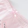 Pure Cotton Girls' Triangle Underwear - 4-Pack for Ages 1-12, Spring/Summer Style