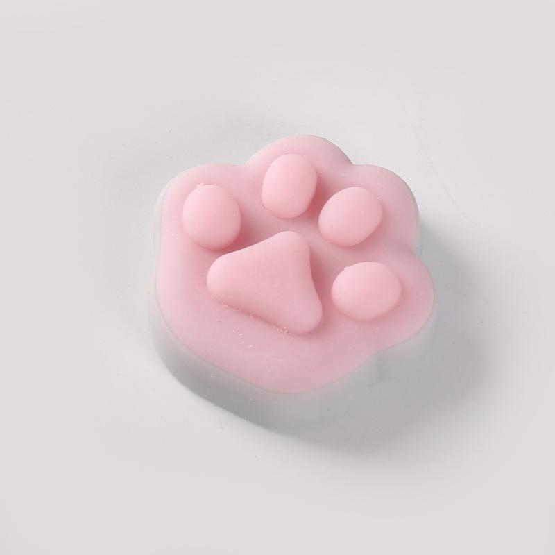 Simulated Cute Cat Claw Pinch Fun Creative Super Cute Little Animal Dumpling to Vent Stress and Reduce Stress Soft Rubber Toy
