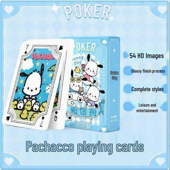 Anime SpongeBob Cute Holiday Playing Cards – Cartoon Entertainment & Stress Relief Game Cards